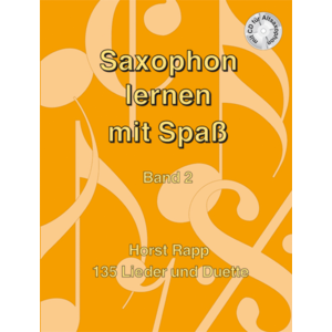 Saxophon lernen mit Spass - Band 2